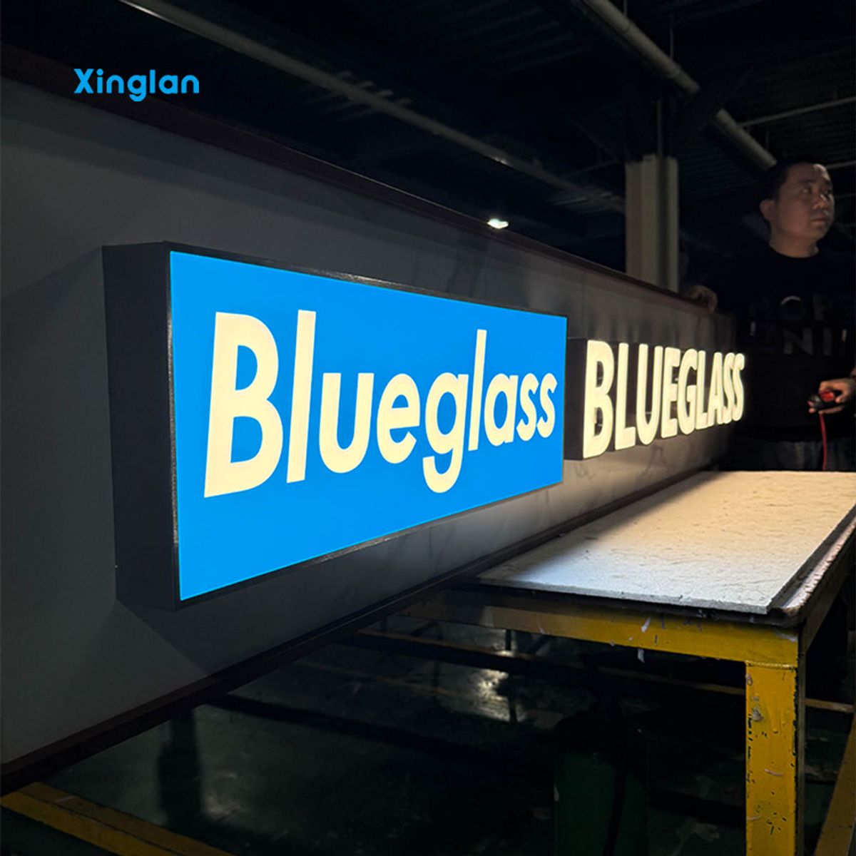 Digital signage, stainless steel letters, illuminated letters, acrylic ideal for outdoor signage and shopping malls