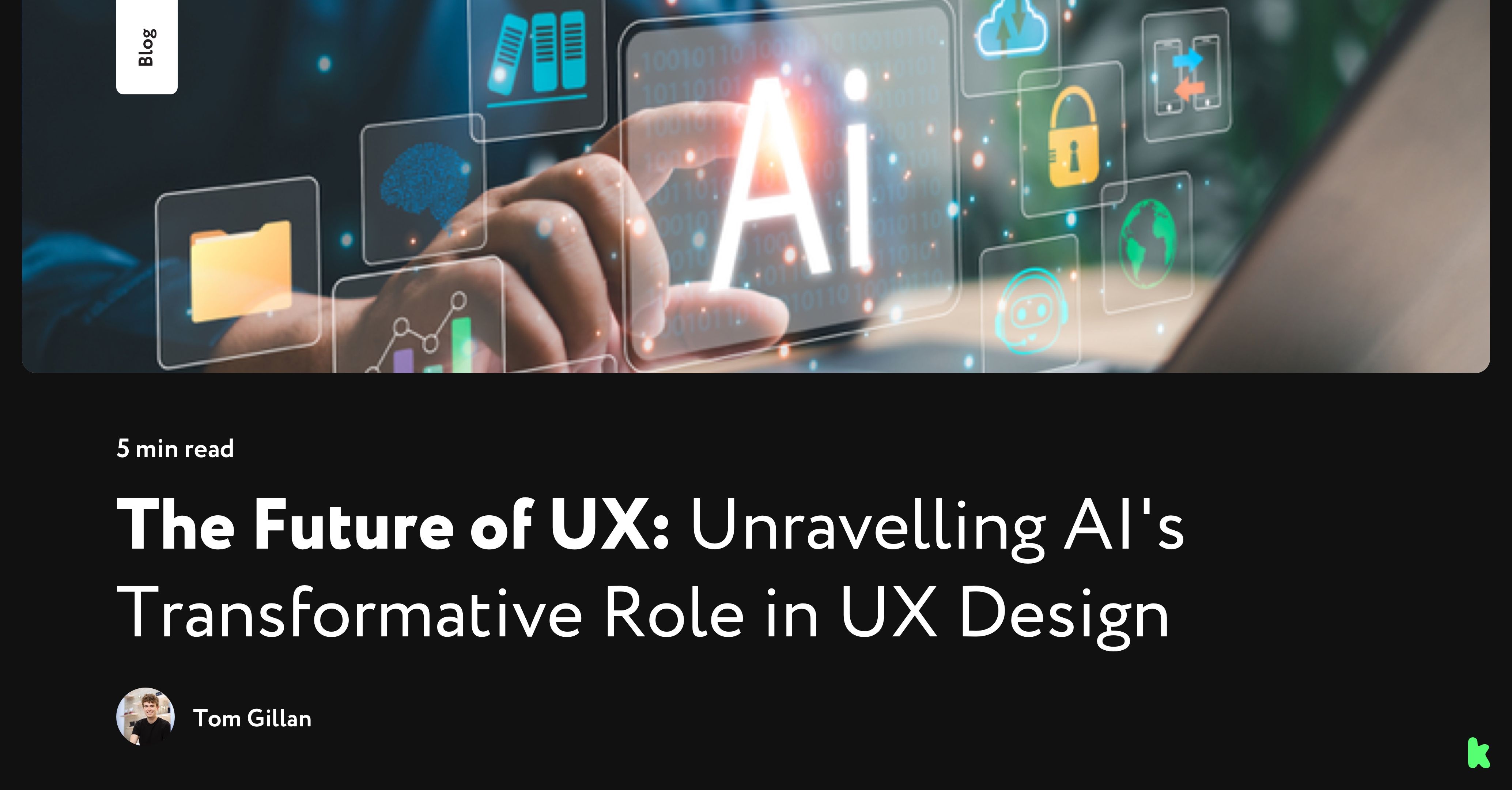 The Future of UX: Unravelling AI's Transformative Role in UX Design ...
