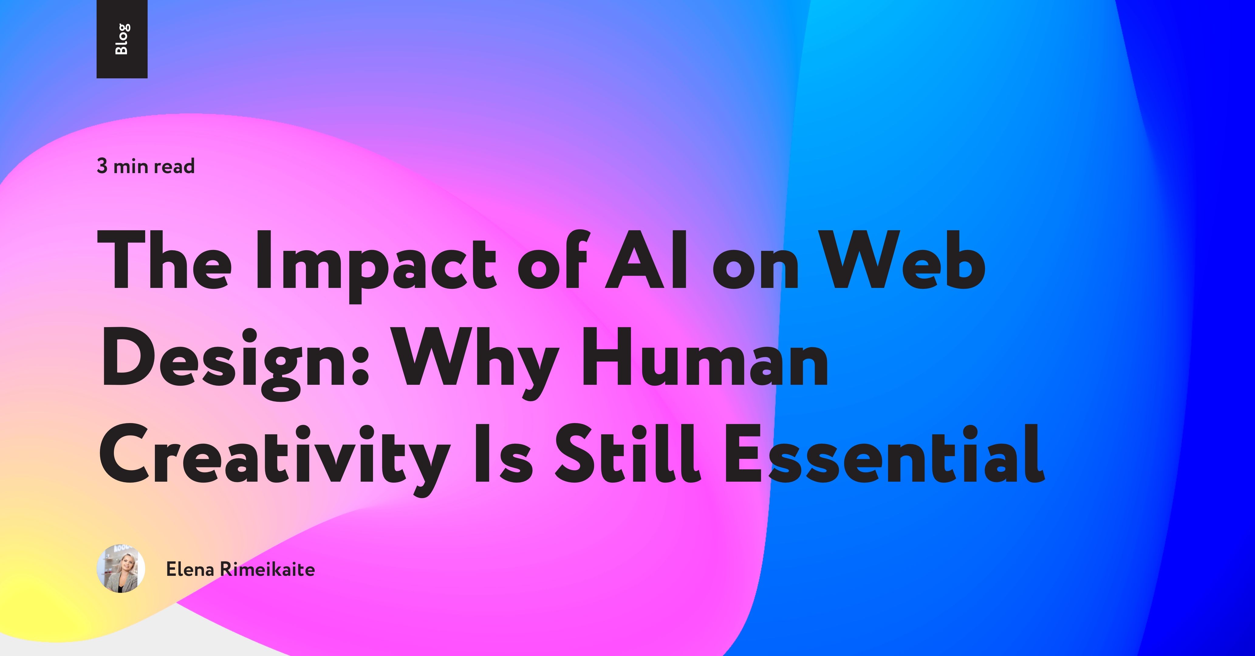 The Impact of AI on Web Design: Why Human Creativity is Still Essential ...