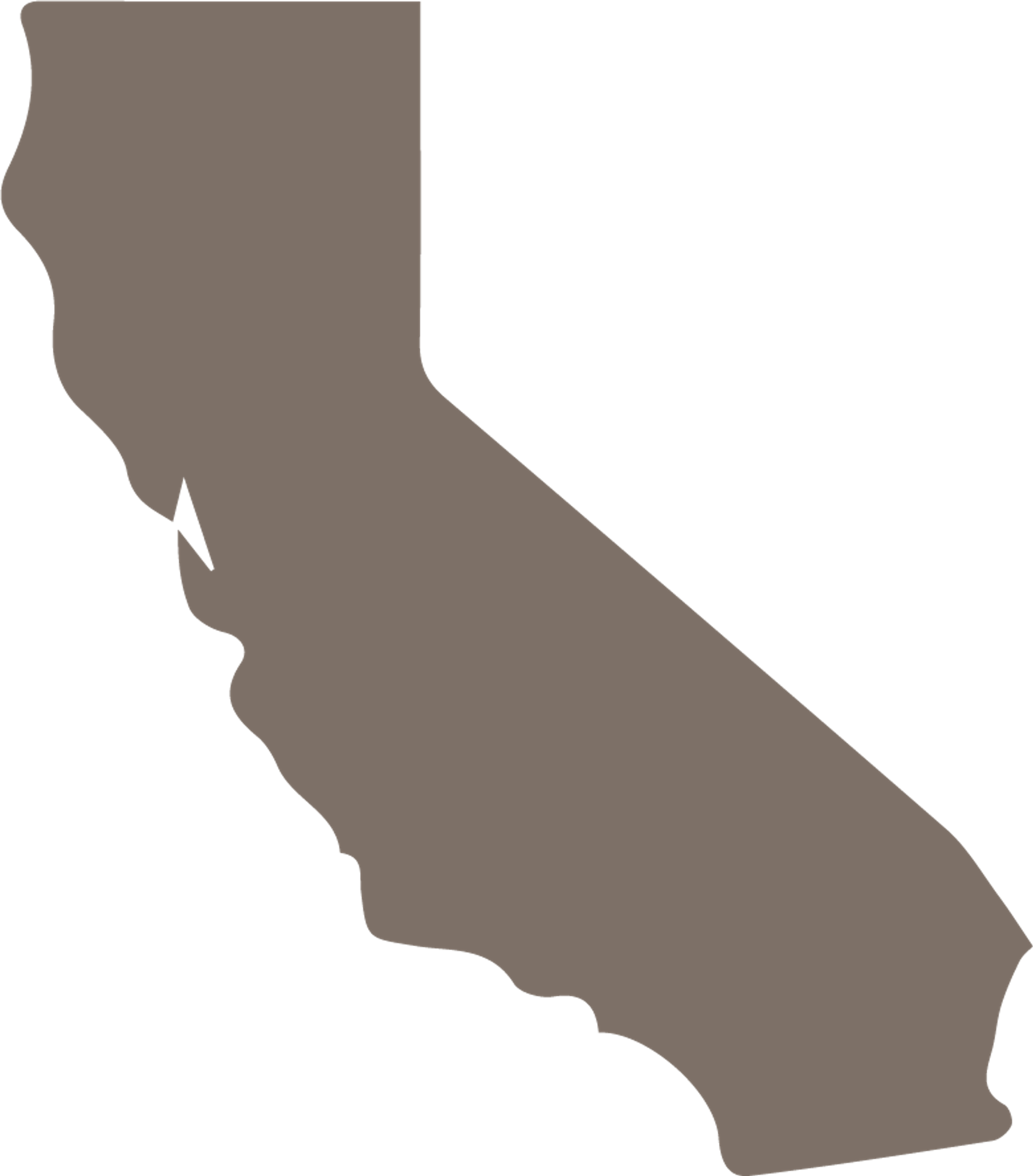 California State Map Icon