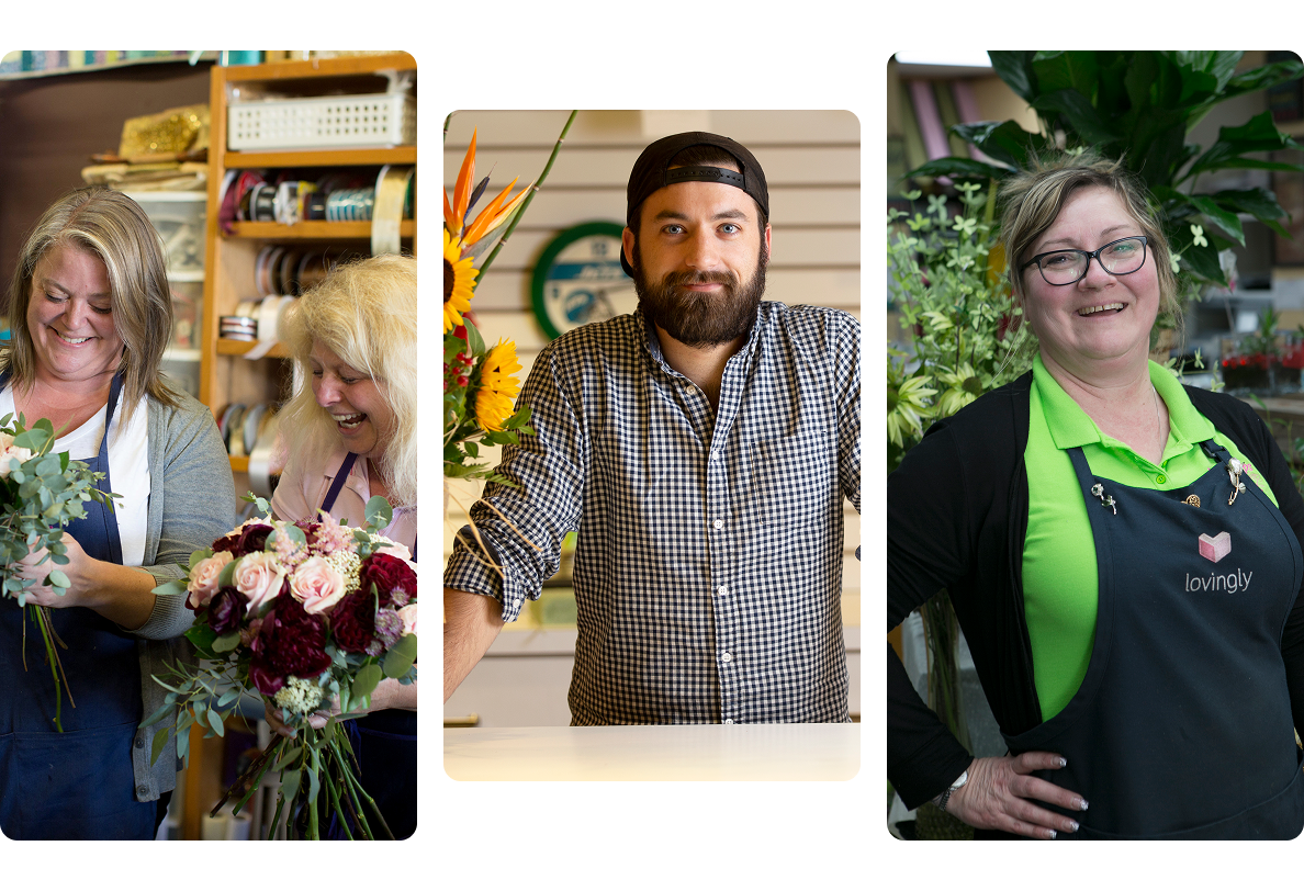 Four Lovingly Florists