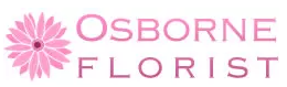 Osborne Florist logo with a pink flower graphic.