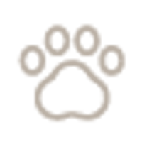 Pet Friendly Badge - Dog Paw Print Icon