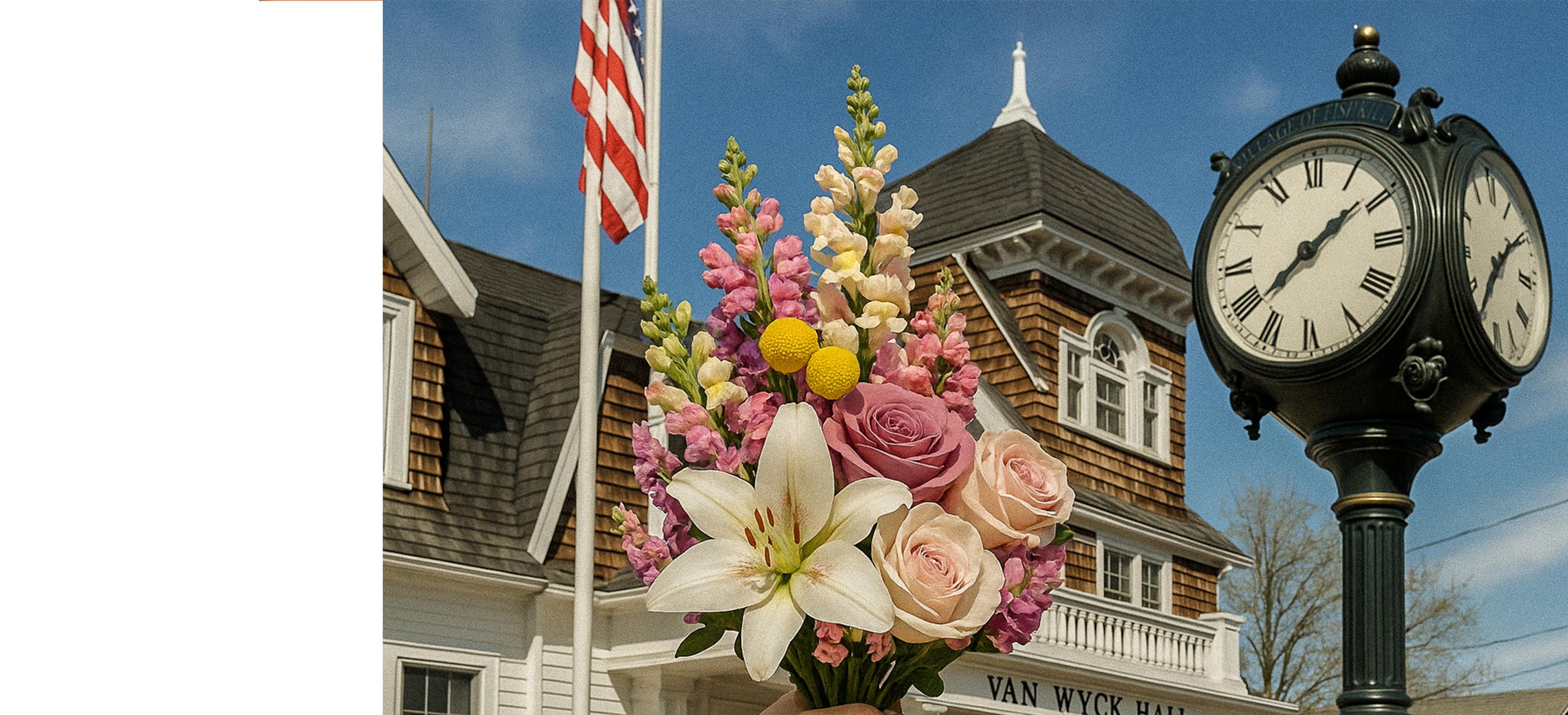 fishkill ny with flowers