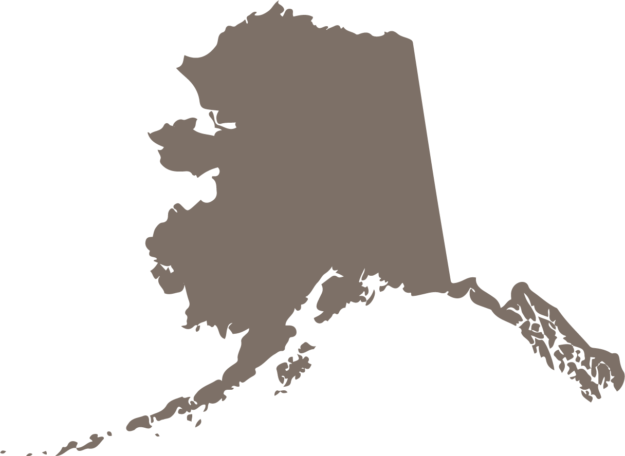 Alaska State Map Icon