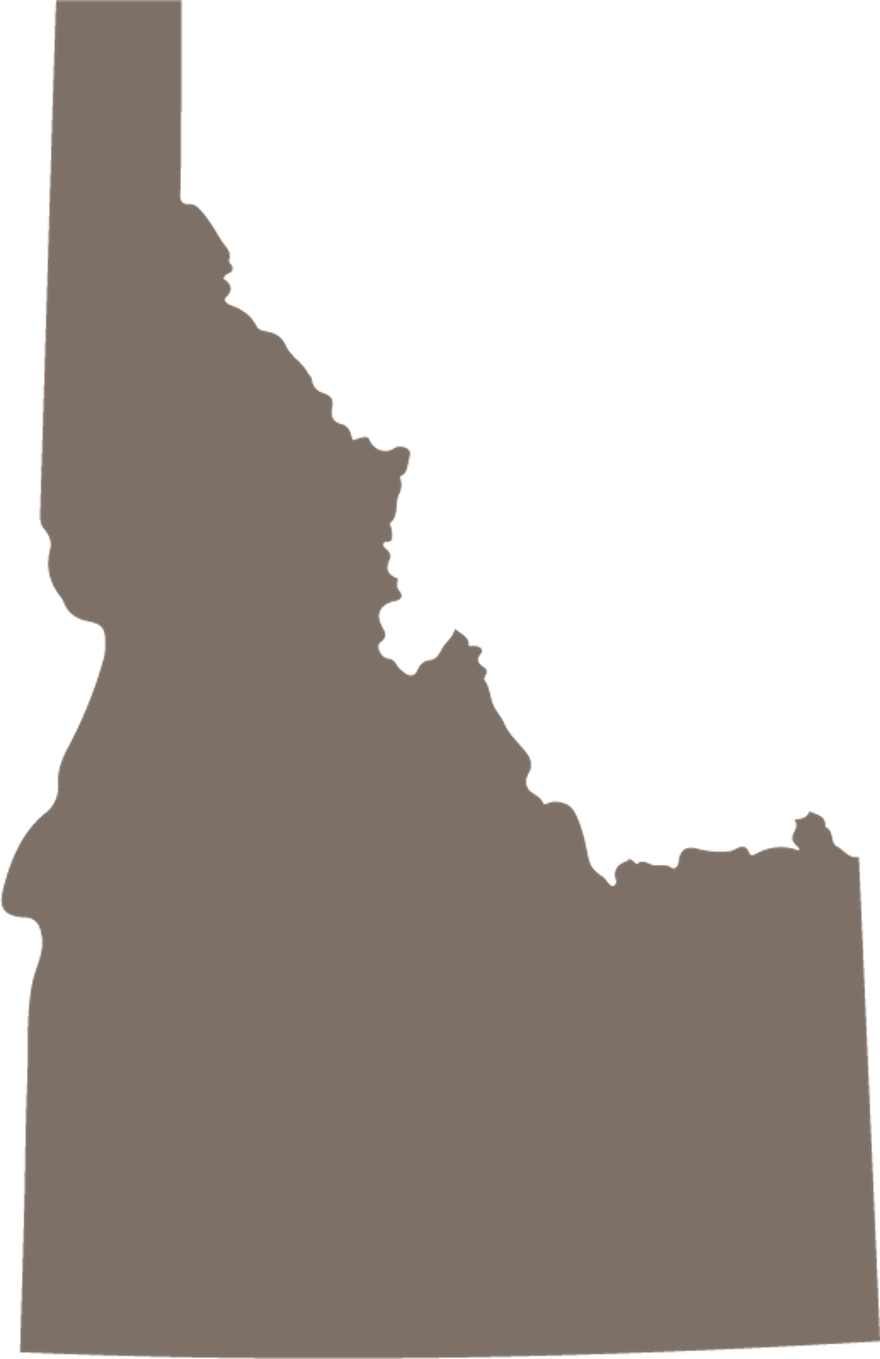 Idaho State Map Icon