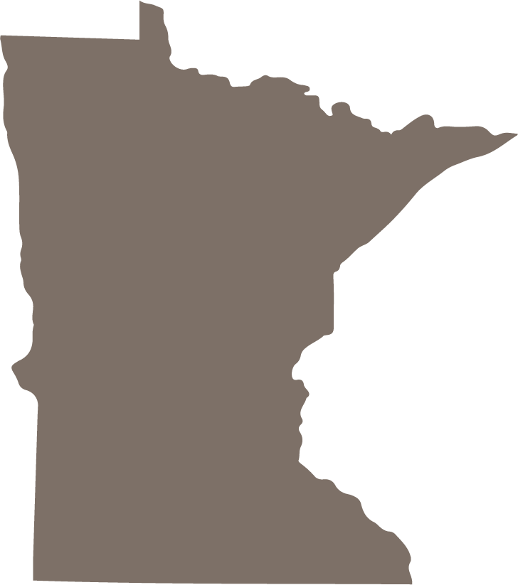 Minnesota State Map Icon