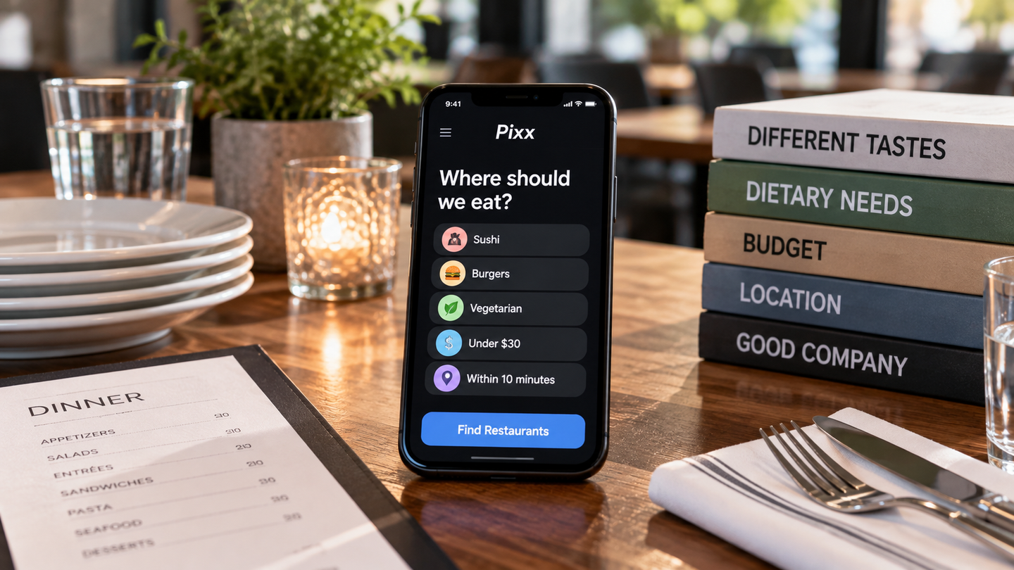 Why Restaurant Recommendations Break When More Than One Person Is Choosing
