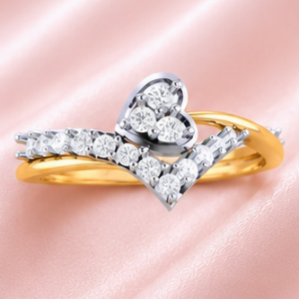 Lovelle Diamond Ring view 3