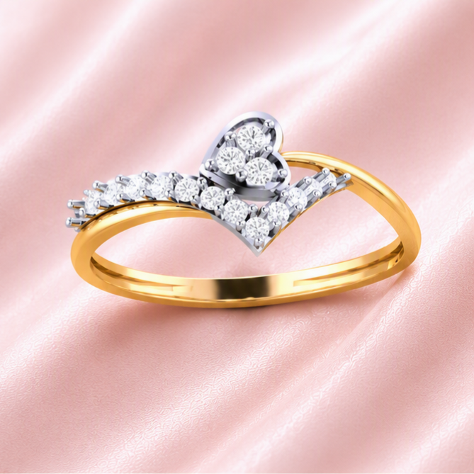 Lovelle Diamond Ring view 5