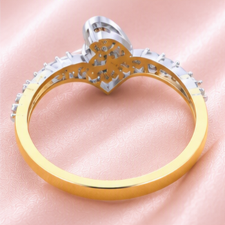 Lovelle Diamond Ring view 4