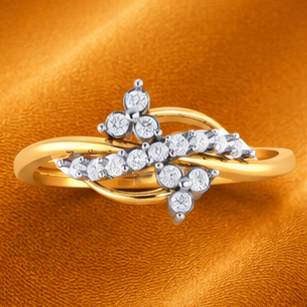 Fleur Diamond Ring view 4