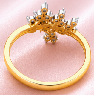 Verdelle Diamond Ring view 4