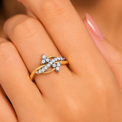 Fleur Diamond Ring view 2