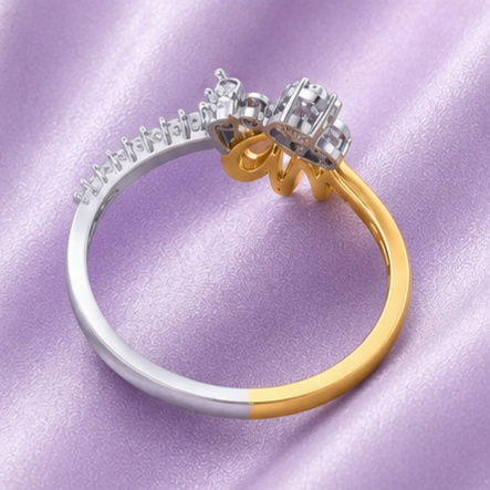 Myria Diamond Ring view 3