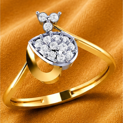 Celestia Bloom Diamond Ring