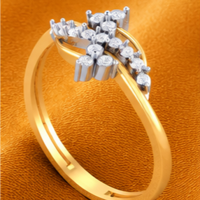 Fleur Diamond Ring view 5