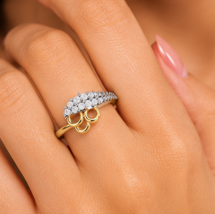 Aurelia Diamond Ring view 2