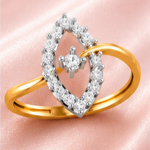 Eterna Heart Diamond Ring view 4