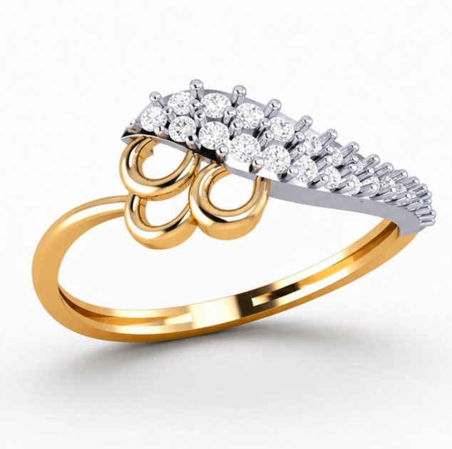 Aurelia Diamond Ring view 3