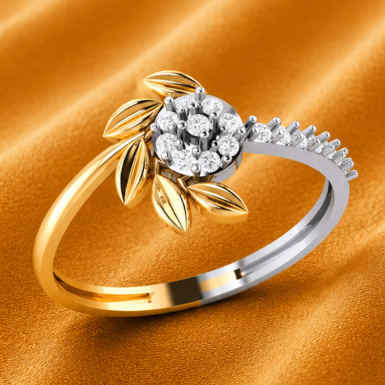 Elowen Floral Diamond Ring