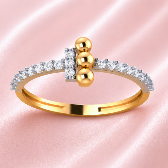 Trivelle Diamond Ring view 3