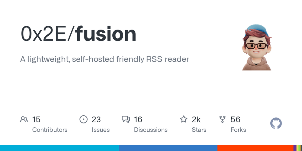 Screenshot of Fusion RSS Reader