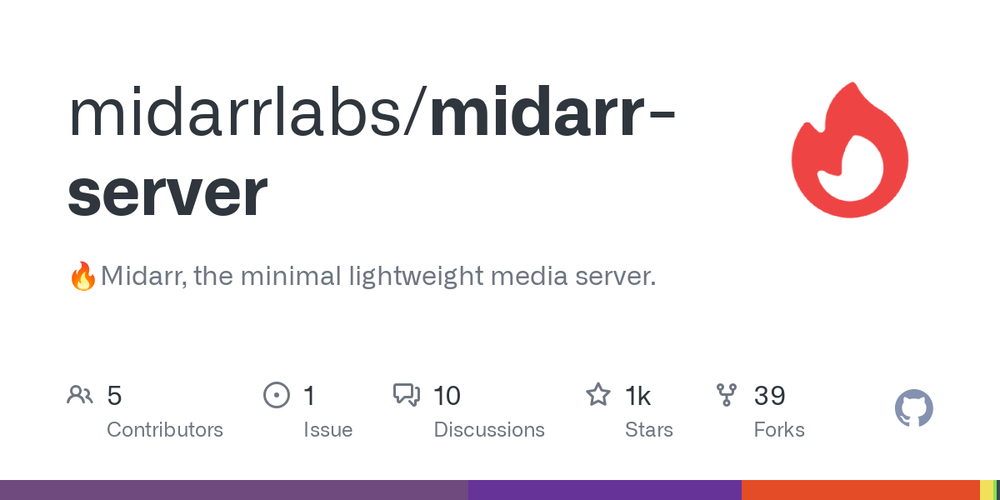 Screenshot of Midarr Server