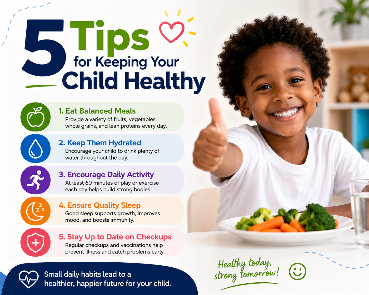 5 Tips for Keeping Your Child Healthy