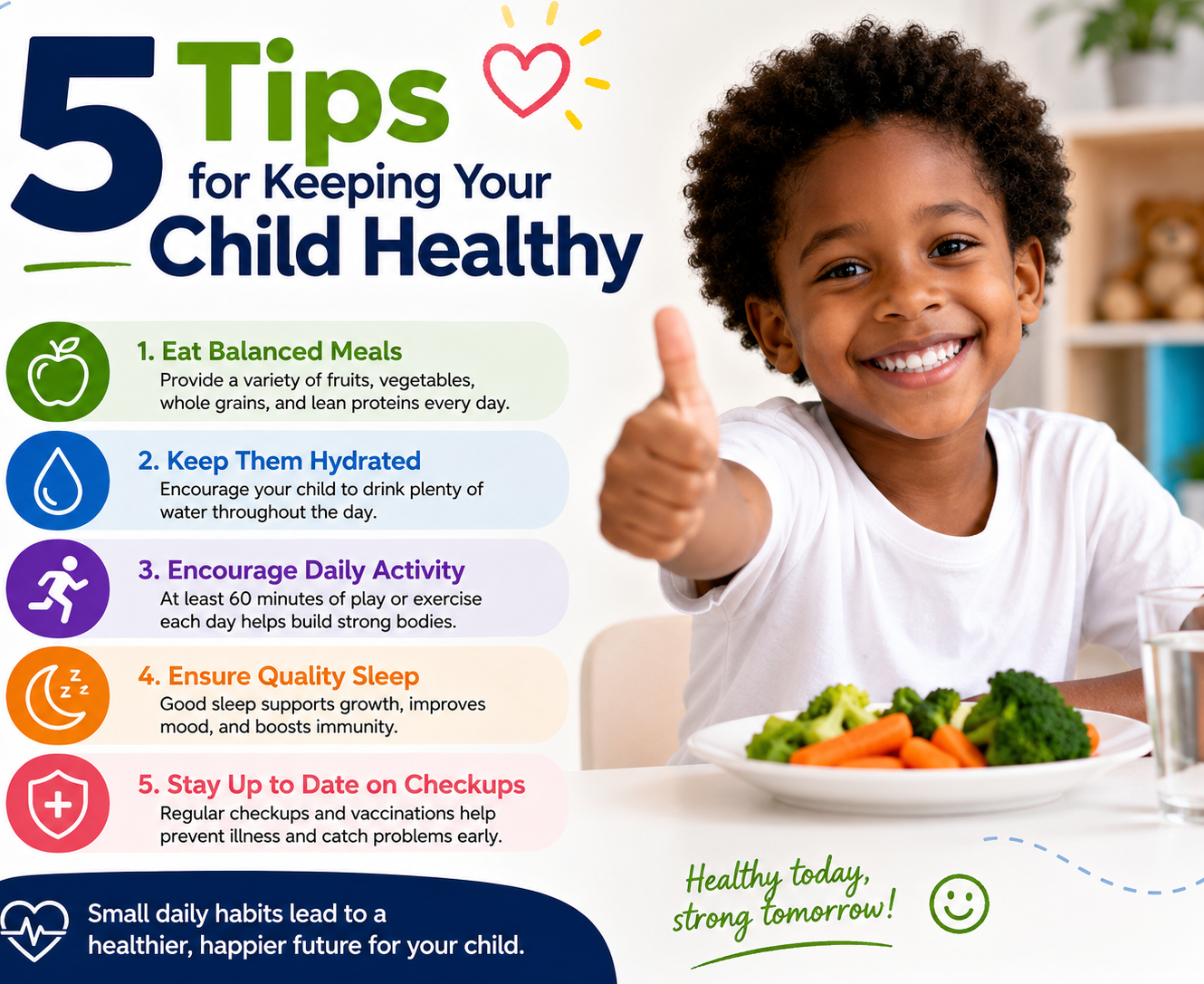 5 Tips for Keeping Your Child Healthy