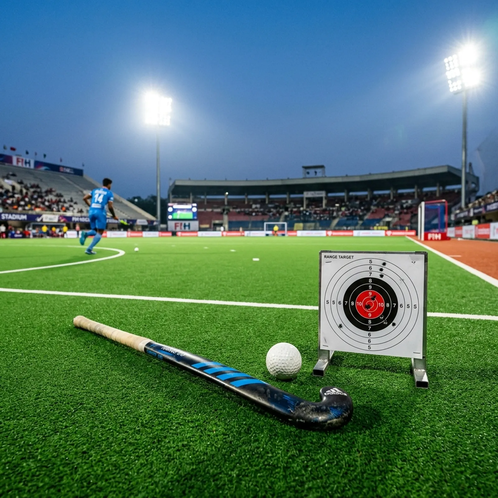 Turf hockey stick ball and shooting target dropped from Commonwealth Games 2026 MPPSC UPSC Notes