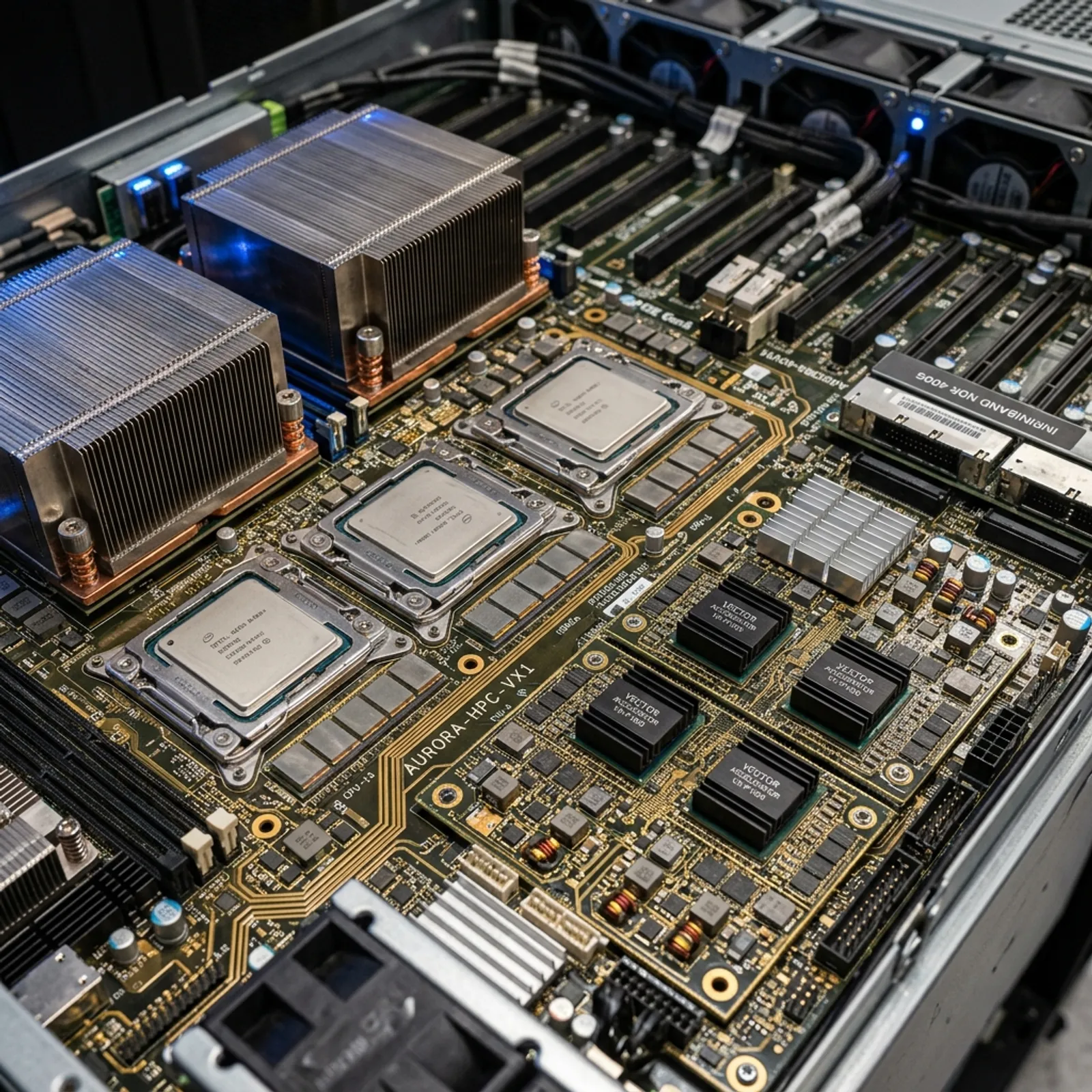 Supercomputer Multi-CPU Motherboard Architecture