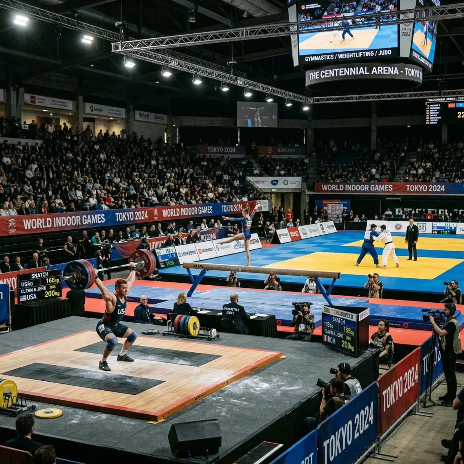 Glasgow 2026 included sports disciplines arena weightlifting gymnastics judo MPPSC UPSC Notes