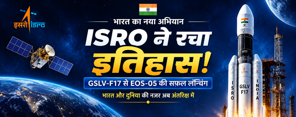 ISRO GSLV-F17 EOS-05 Satellite Mission Launch