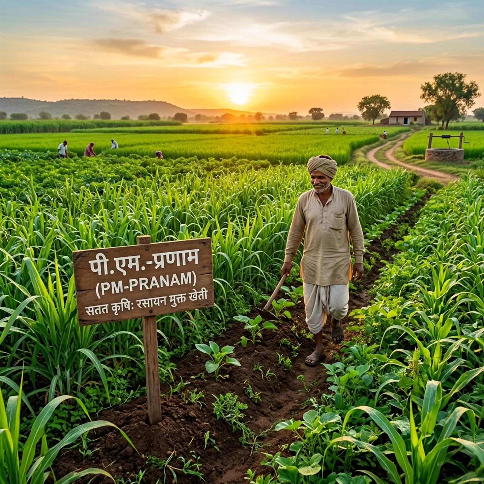 PM-PRANAM scheme promoting sustainable agriculture and bio-fertilizer usage for MPPSC and UPSC