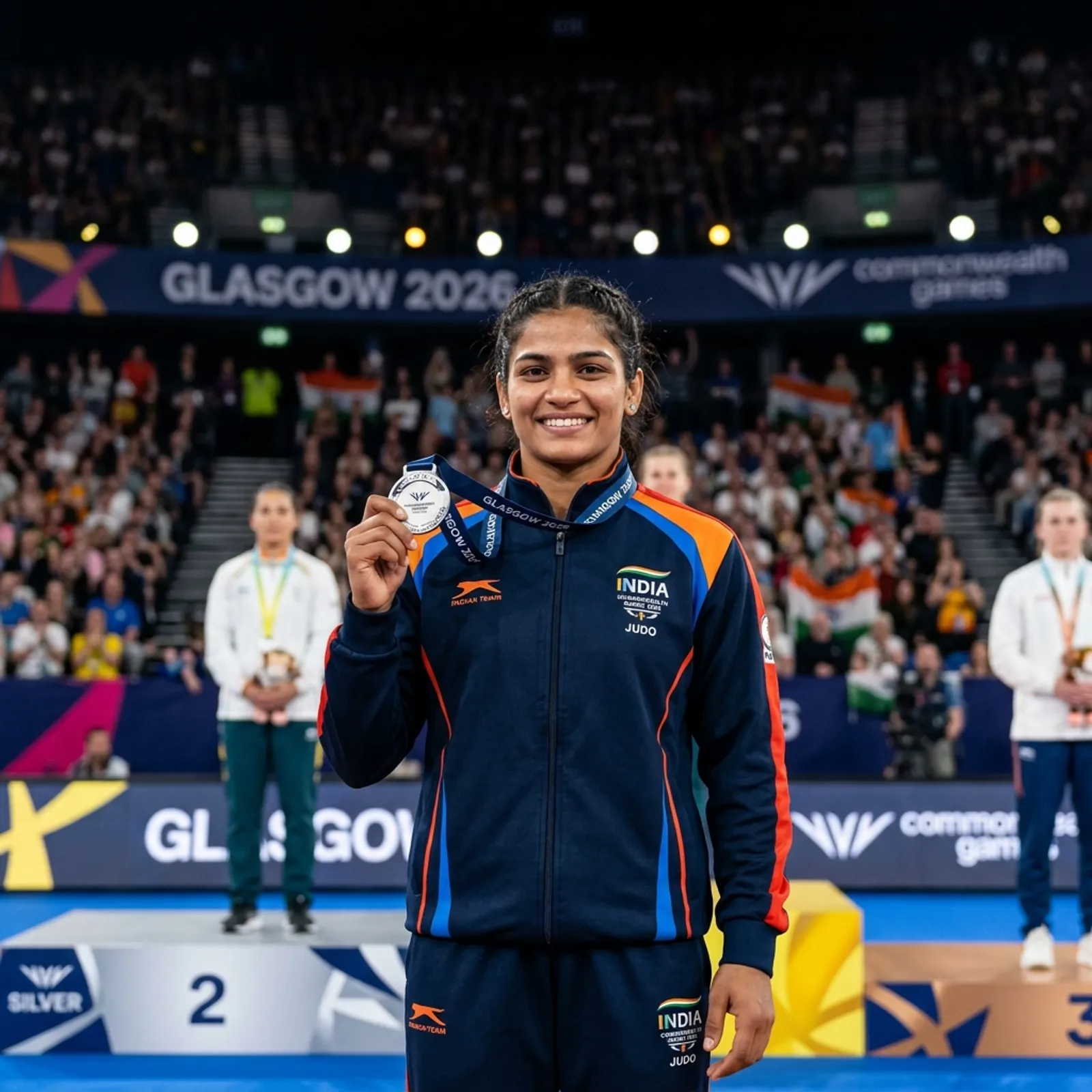यामिनी मौर्य सिल्वर मेडल ग्लासगो 2026 (Yamini Maurya Silver Medal Glasgow 2026)