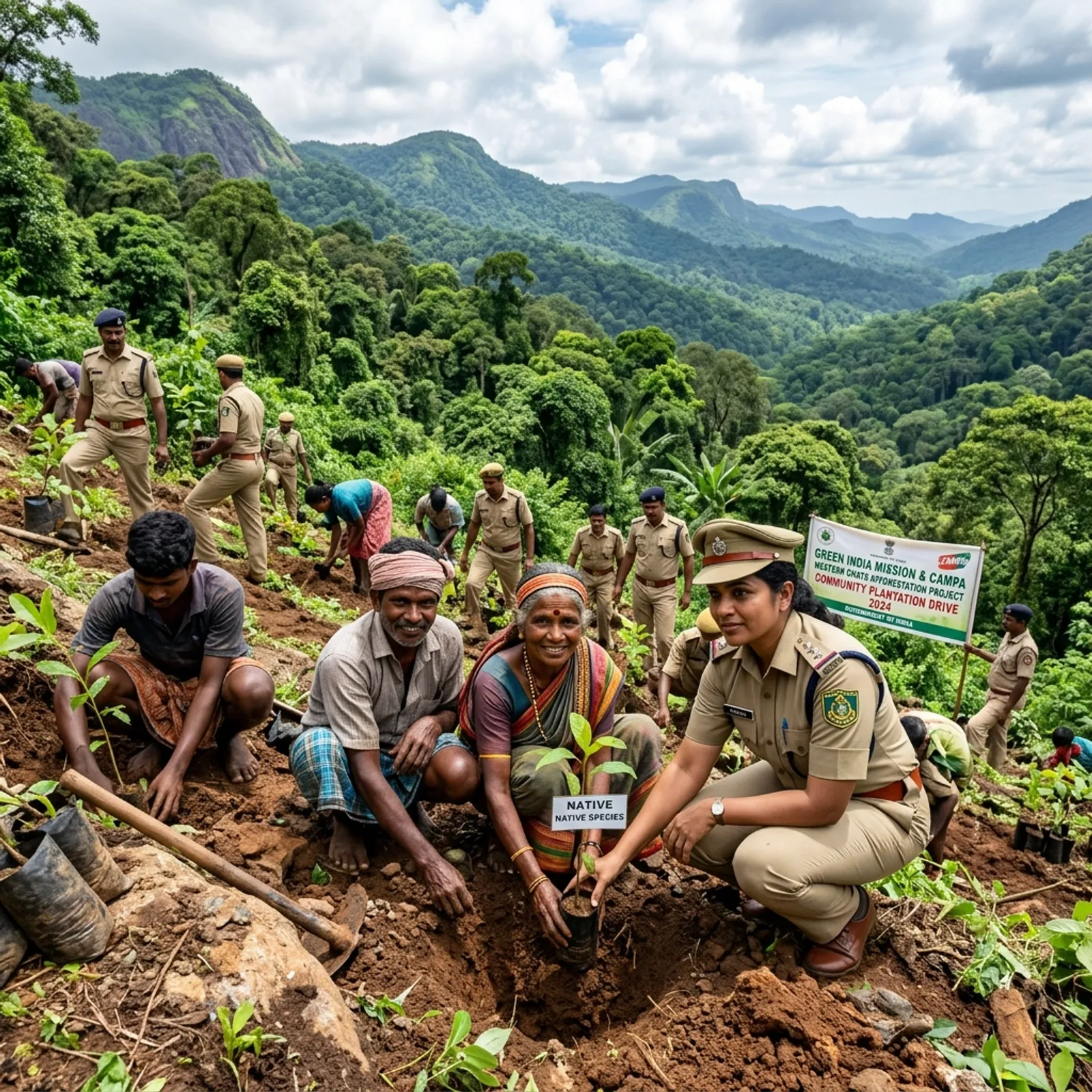 India Green Mission CAMPA Afforestation Initiatives 2026 MPPSC UPSC Notes