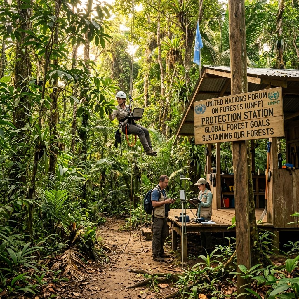 UNFF Global Forest Goals Report 2026 Deforestation Conservation MPPSC UPSC Notes