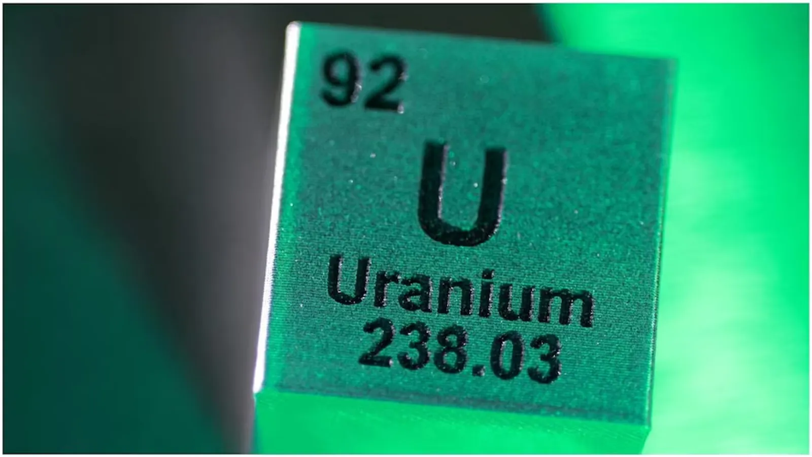 यूरेनियम (Uranium) तत्व का आवर्त सारणी प्रतीक