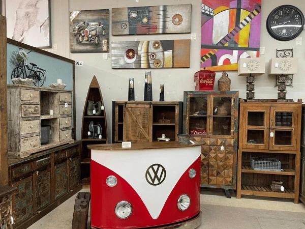 A photo of Rare Finds Warehouse in Denver, a dog friendly store