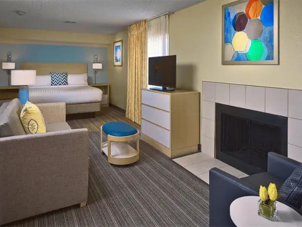 A room in Sonesta ES Suites, one of the best dog-friendly hotels in Colorado Springs