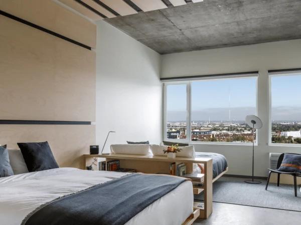 One of the rooms of The Source Hotel, a dog friendly hotel Denver