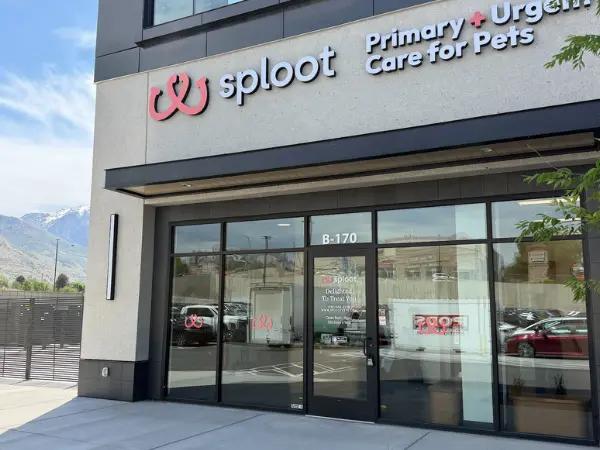 The outside of Sploot Veterinary Care - Holladay, one of the best dog veterinarians in Salt Lake City, Utah that offers drop-off urgent care
