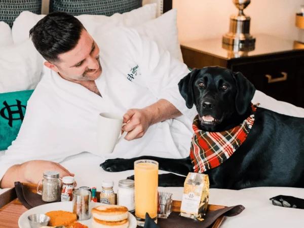 One of the rooms of The Oxford Hotel, a dog friendly hotel Denver