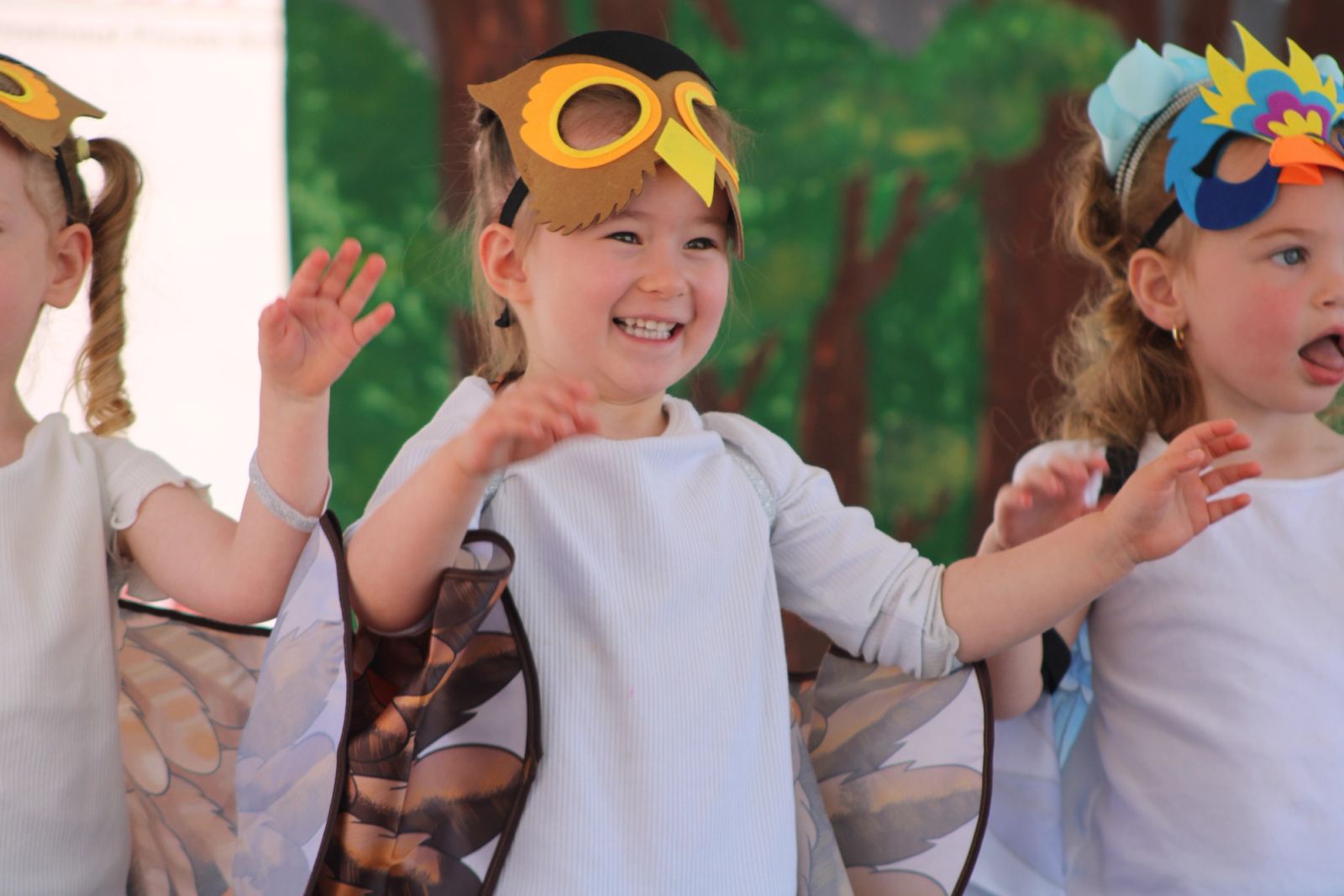 Children engaged in hands-on activities during a SELA vacation week