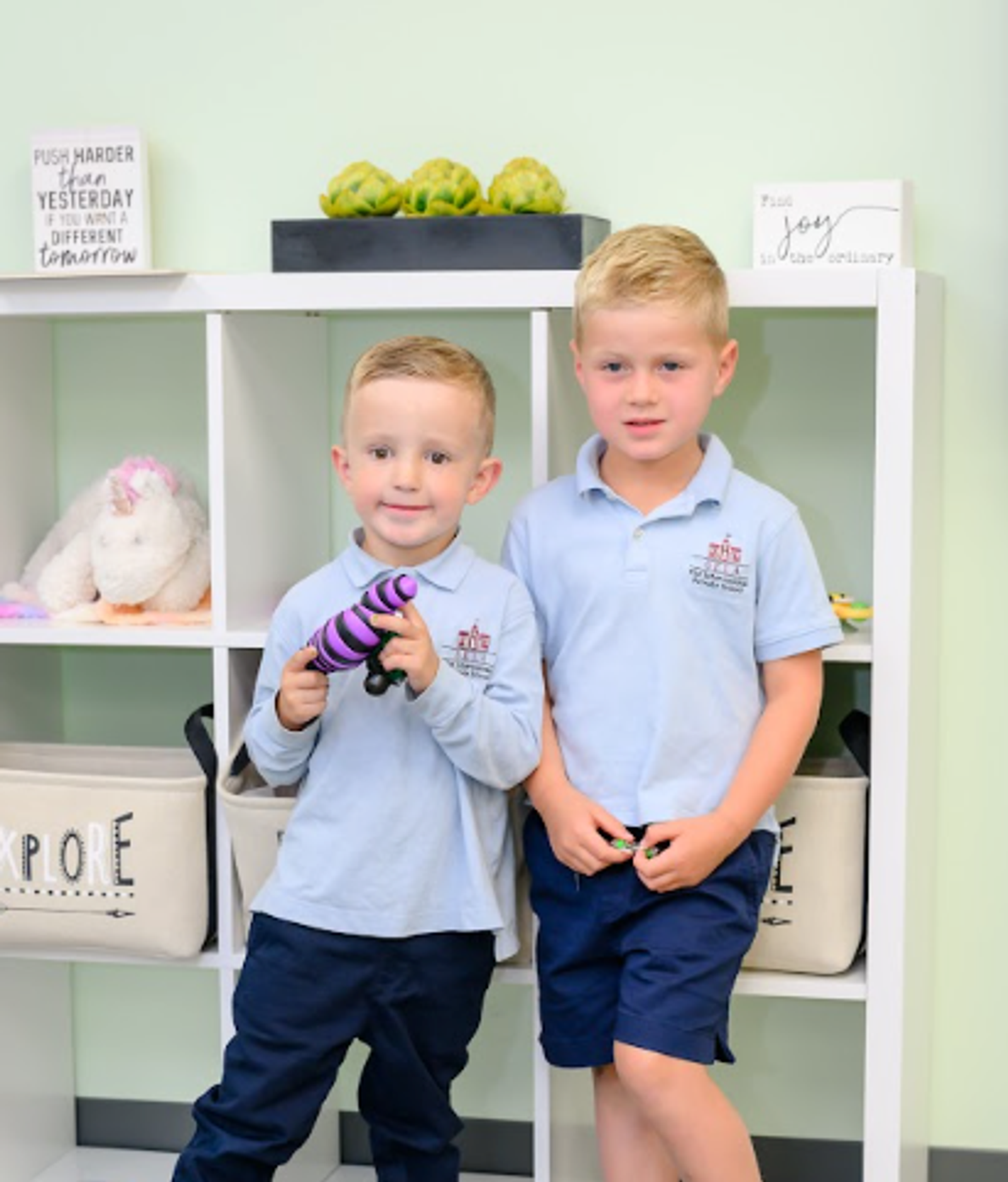Lower School students learning together in a SELA classroom
