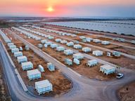 Large solar energy facility with battery storage at the Kamoa-Kakula copper mining complex in the Democratic Republic of the Congo