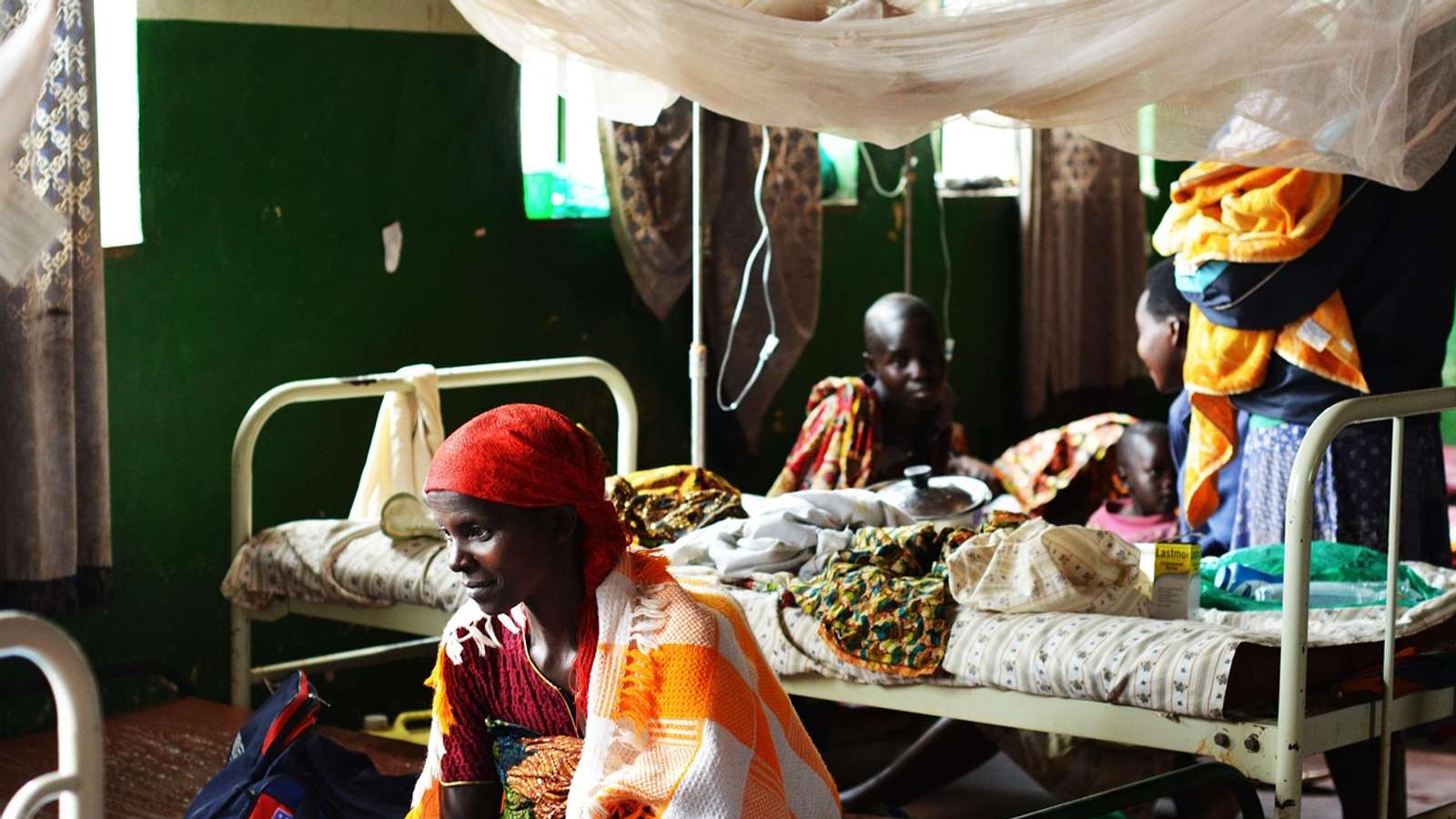A hospital ward in Burundi