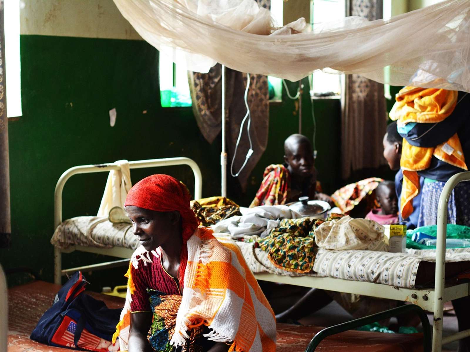 A hospital ward in Burundi