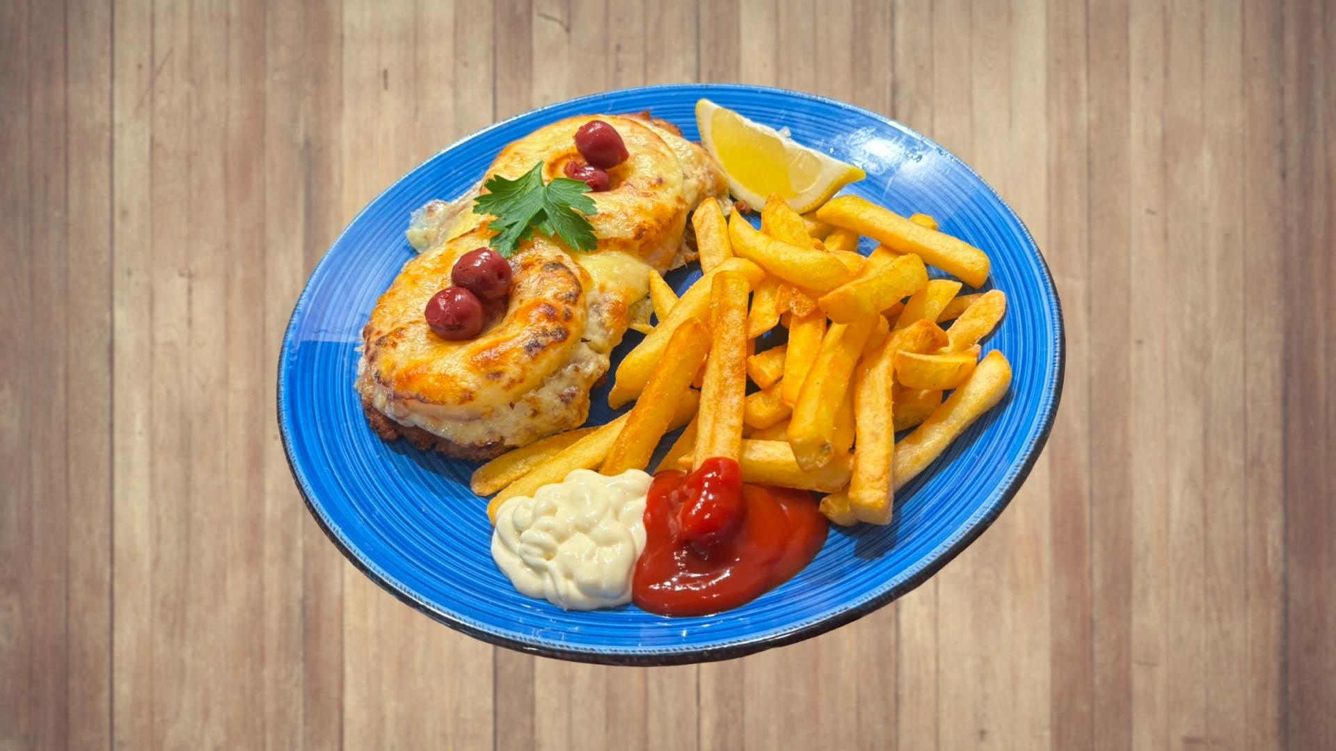Schnitzel Hawaii